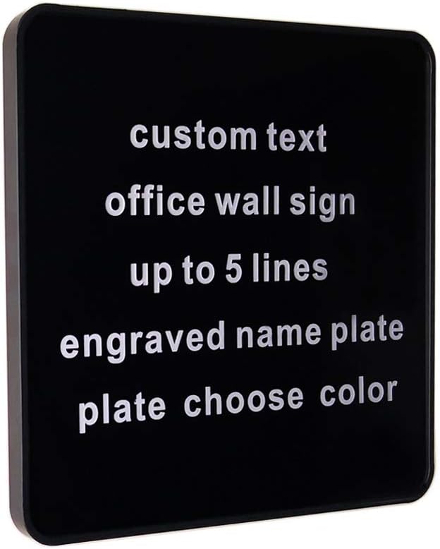 Custom Engraved Door Suite Wall Sign | Office Sign | Personalized Wall Plaque | - Image 5