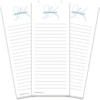 Current Initial Personalized Lined Notepad Set – Set of 3, 50-Sheet Pads by Current
