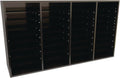 AdirOffice Wooden Adjustable Literature Organizer, 36 Compartment Office Mailbox