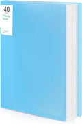 Phyxin 40-Pocket Portfolio Binder Organizer, Binder Sheet Protectors 8.5" x 11" by Phyxin