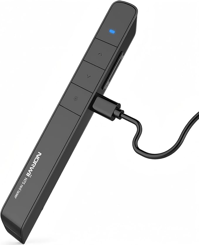 Norwii N75 Rechargeable Presentation Clicker by Norwii