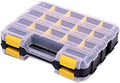 Hardware Organizer Box 34 Compartments Small Parts Organizer by AIDY-PRO