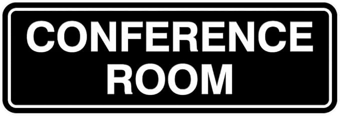 Standard Conference Room Sign by All+Quality