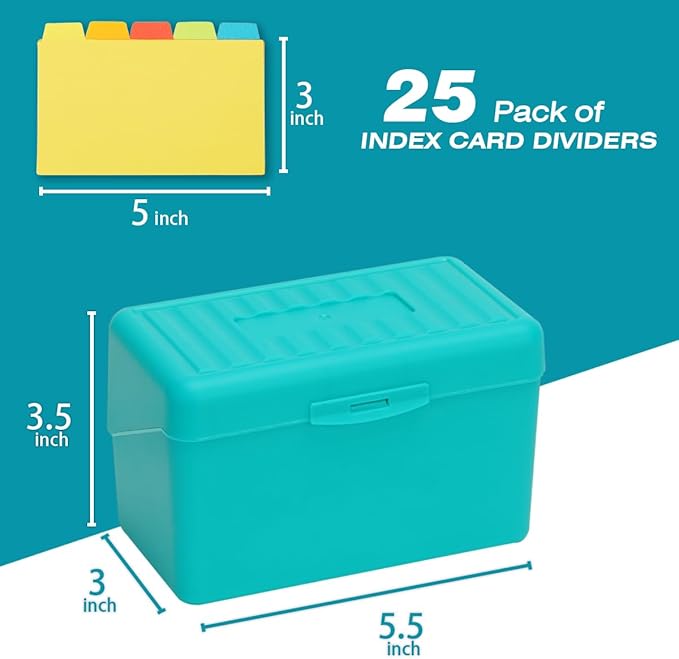 H4D Index Card Holder 3x5 Inches - Image 3