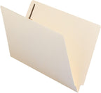 Smead End Tab Fastener File Folder, Shelf-Master Reinforced Straight-Cut, Legal Size, Manila, 50 per Box, 37115