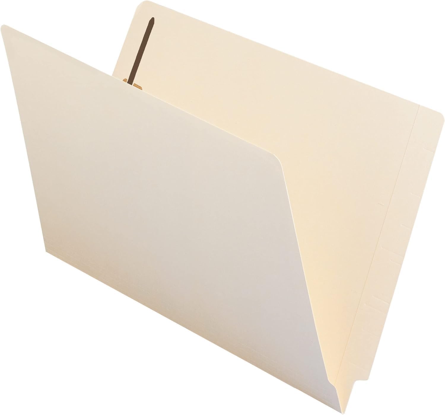 Smead End Tab Fastener File Folder, Shelf-Master Reinforced Straight-Cut, Legal Size, Manila, 50 per Box, 37115