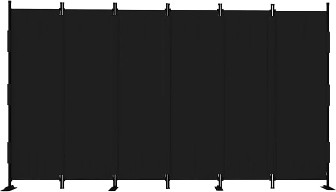 Kecreque 6 Panel Room Divider, 6ft Folding Screen Portable Wall Partition Room - Image 8