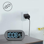 DreamSky Alarm Clocks for Bedrooms, Auto Set Digital Desk Clock for Bedside - Image 2
