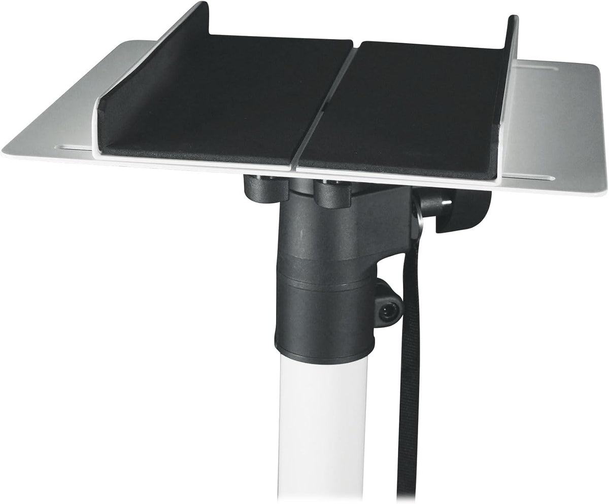Rockville RVSM5 White Adjustable Studio Monitor Speaker Stands, Pair