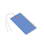 SmartSign 4.75 x 2.375 inch “Blue” Blank Tyvek Shipping Tags - Image 2