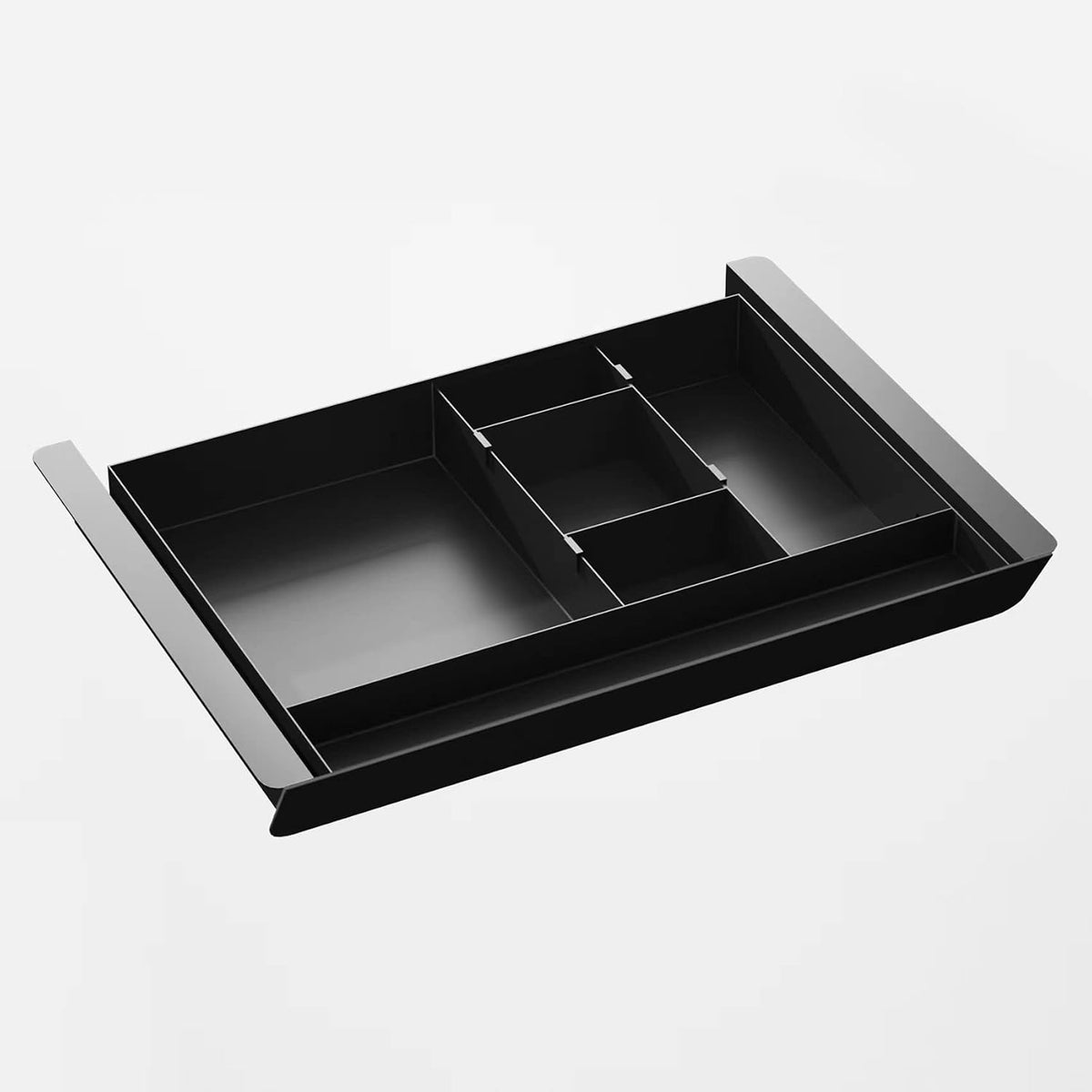 Under Desk Mounted Sliding Pull-out Drawer with Pencil Tray and Slide Storage...