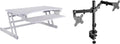Rocelco 37.5" Height Adjustable Standing Desk Converter