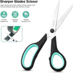 School Office Scissors Bulk, Office Home Sewing Fabric Supplies, - Image 4