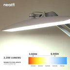 Neatfi XL 2, 200 Lumens LED Task Lamp, 4 Level Brightness, 3 Light Modes - Image 6
