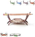 Crab Pen Holder for Desk, Cute Multifunctional Weightlifting Desk Crab Pencil by Unknown