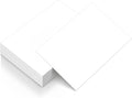 50 Sheets White Cardstock 8.5 x 11 Certificate Paper, Goefun White Card Stock by Goefun