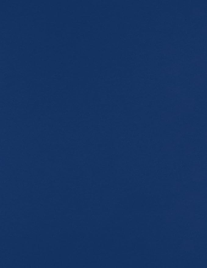 LUXPaper 8.5" x 11" Paper | Letter Size | Navy Blue | 80lb. Text | 50 Qty by LUXPaper