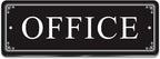 ASAVI “OFFICE” Acrylic Door Sign – Waterproof & Fade-Resistant Office Label by Unknown