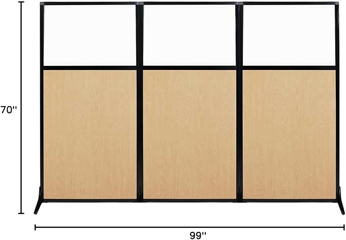 Versare Workstation Partition | Portable Wall Divider | Modern Office Cubicle | - Image 8