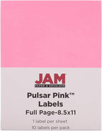 JAM PAPER Full Sheet Shipping Labels - Image 5