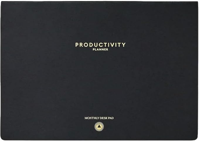 Intelligent Change Monthly Desk Pad, 2-Year Productivity Planner, Tear-Out by IntelligentChange
