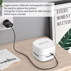 TRZLIFE Desk Vacuum Cleaner, Rechargeable and Durable Mini Desktop Vacuum - Image 10