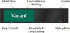 SmartSign Privacy Signs Vacant In Use Slider Door Sign - Image 4
