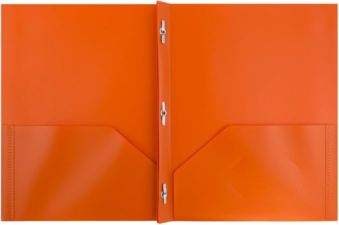 JAM PAPER Plastic Color POP Folders - Image 2