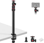NEEWER Camera Desk Mount, Overhead Desktop Light Stand Microphone Boom Arm by Neewer