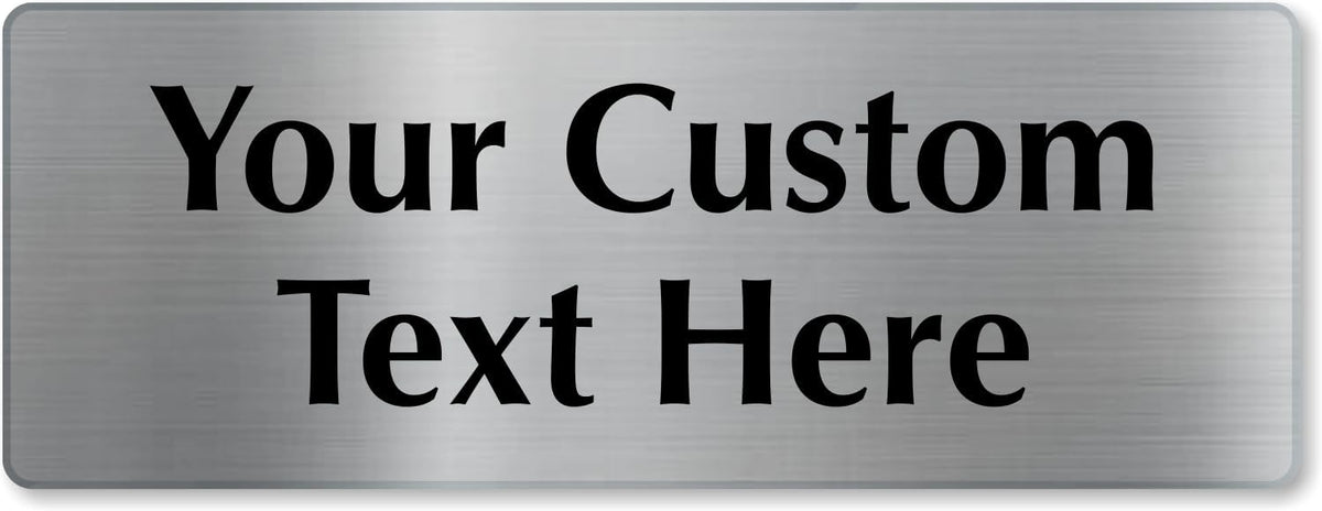SmartSign Custom Steel Sign