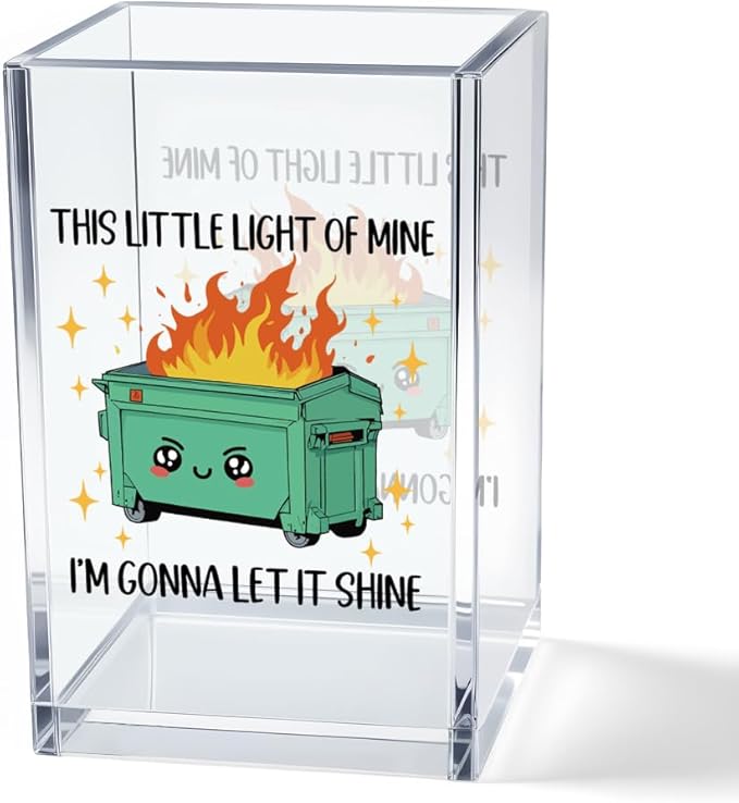 Vgrti This Little Light Of Mine I'm Gonna To Let It Shine Work Pen Holder Cup by Unknown
