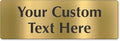 SmartSign Custom Brass Sign by SmartSign