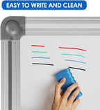 XIWODE 32x44 Inch Magnetic Dry Erase Whiteboard，Silver Aluminum Frame - Image 5