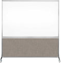 DivideWrite Mobile Whiteboard | Double Sided Dry Erase Board | Portable Office by VERSARE