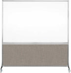 DivideWrite Mobile Whiteboard | Double Sided Dry Erase Board | Portable Office by VERSARE