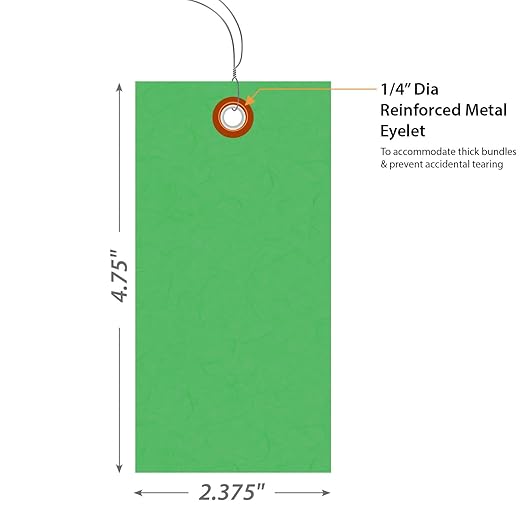 SmartSign Green Shipping Tags - Image 5