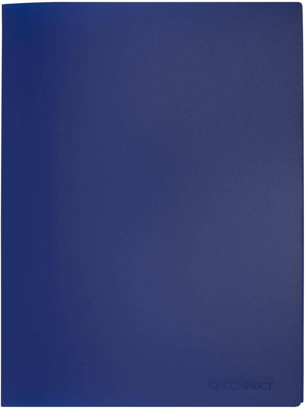 Q Connect 40-Pocket Display Book - Blue