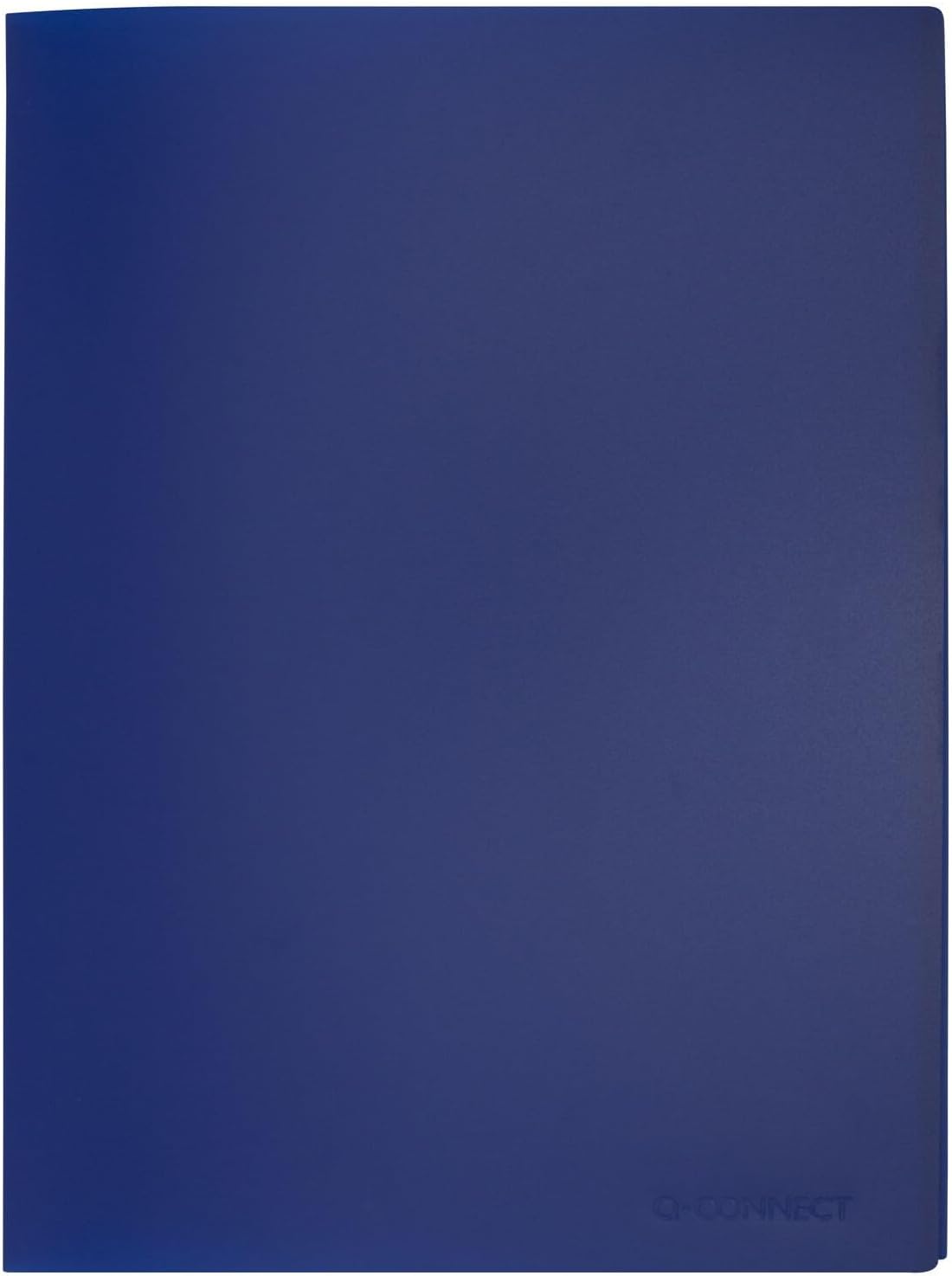 Q Connect 40-Pocket Display Book - Blue