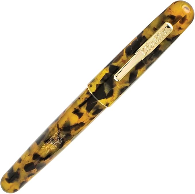 Conklin All American Fountain Pen, Stub Nib, Tortoiseshell - Image 4