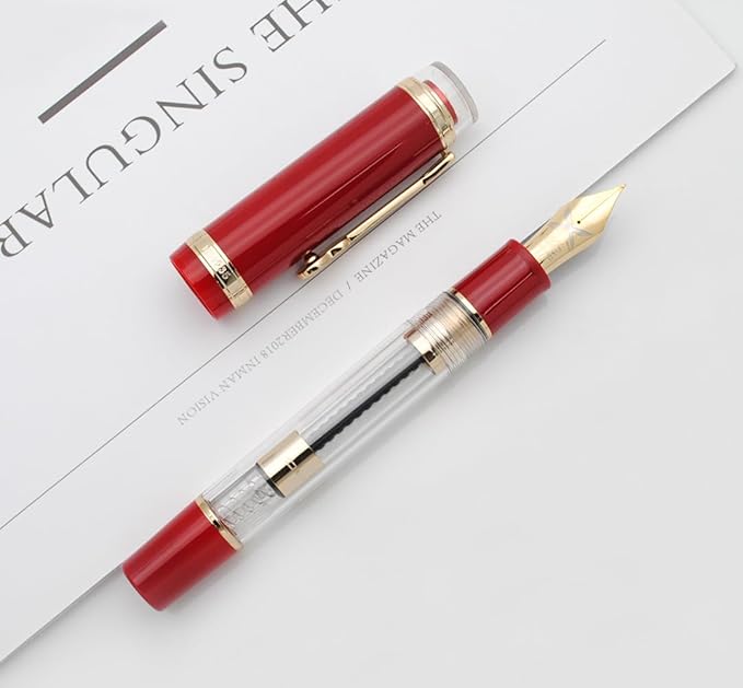JINHAO 1935 Fountain Pen TIANDAO Series #8 Nib Ink Pen - Image 7