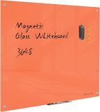 Magnetic Glass Dry Erase Board by Unknown