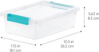 IRIS USA 2 Qt. Plastic Storage Bins Containers - Image 2