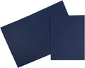 jam paper two pocket textured linen presentation folders, main product view