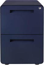 Laura Davidson Furniture Stockpile 2 Drawer Mobile File Cabinet - Image 4