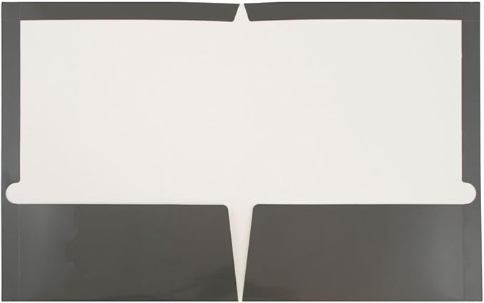 JAM PAPER Laminated Two Pocket Glossy School Folders - Image 2