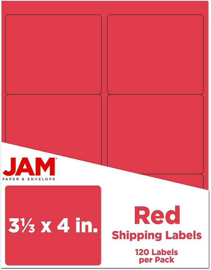 JAM PAPER Shipping Address Labels by JAMPaper