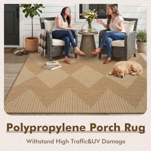 montvoo-2x6 ft indoor outdoor runner rugs for entryway on a desk or shelf