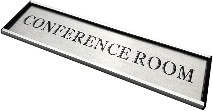 SINKAA Personalized Name Plate for Door or Wall, 2 x 8 inch Custom Office - Image 3