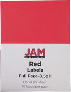 JAM PAPER Full Sheet Shipping Labels - Image 5