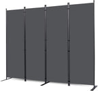 CHOSENM Wall Divider, 4 Panel Room dividers and Folding Privacy Screens by CHOSENM